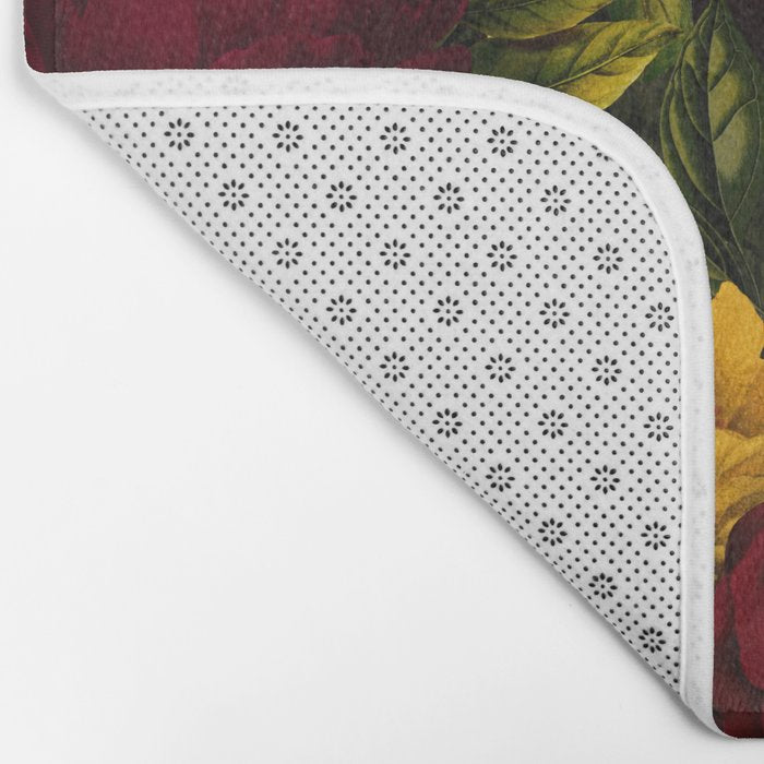 Vintage & Shabby Chic - Mystical Night Roses Bouquet Bath Mat Gallery Image 2