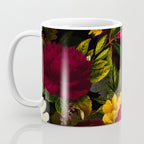 Vintage & Shabby Chic - Mystical Night Roses Bouquet Coffee Mug Gallery Image 3