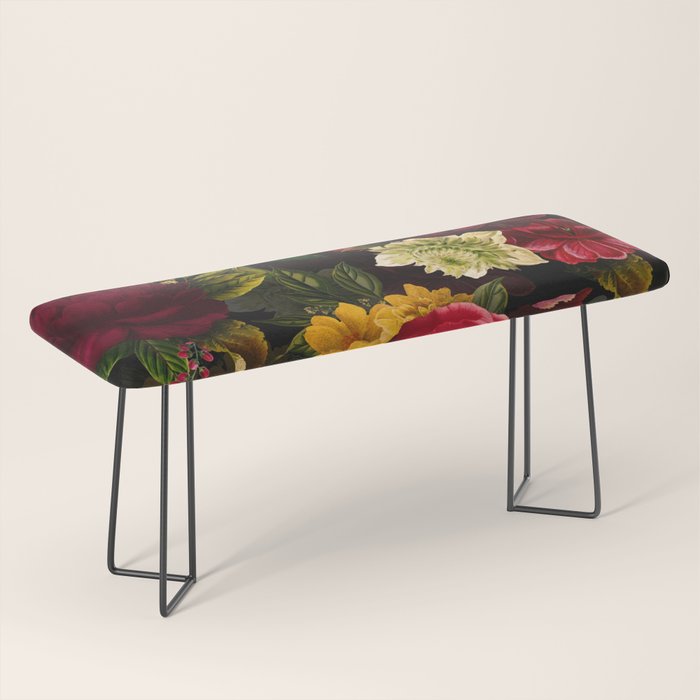 Vintage & Shabby Chic - Mystical Night Roses Bouquet Bench Gallery Image 1