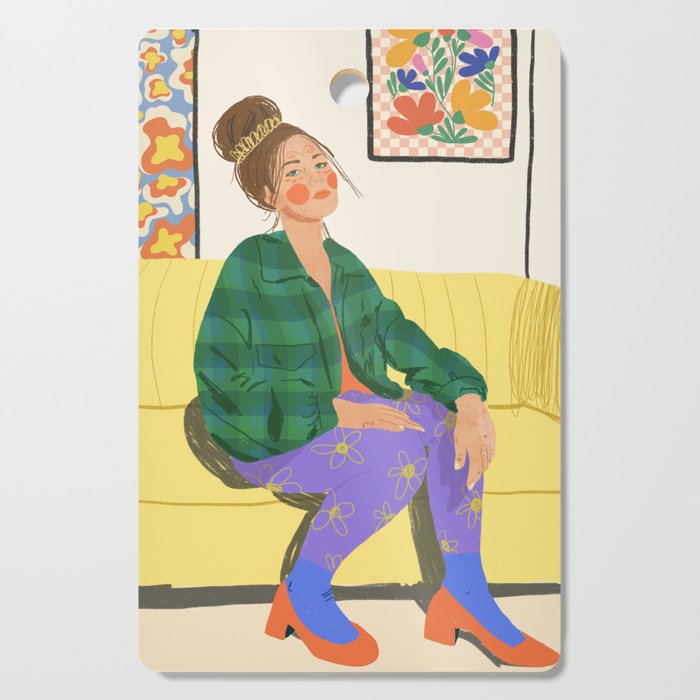 Messy bun Cutting Board Gallery Image 1