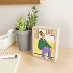 Messy bun Mini Art Print Gallery Image 2