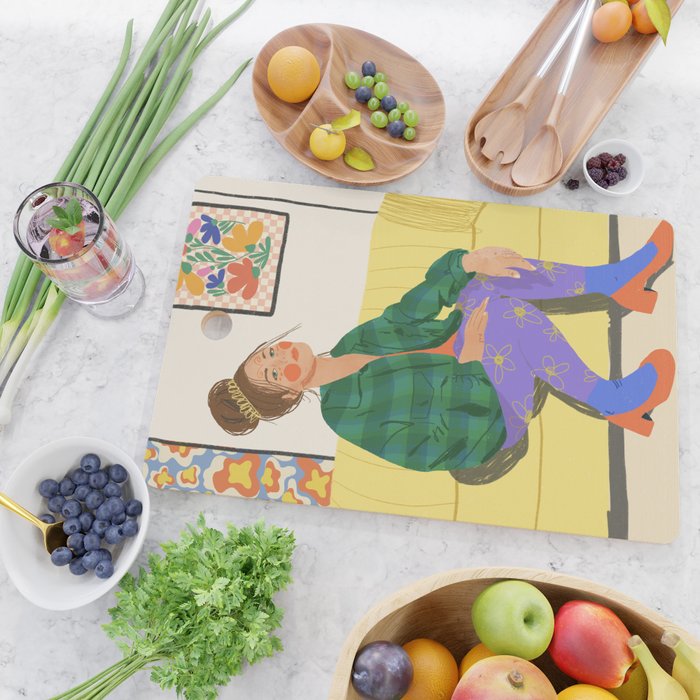 Messy bun Cutting Board Gallery Image 2