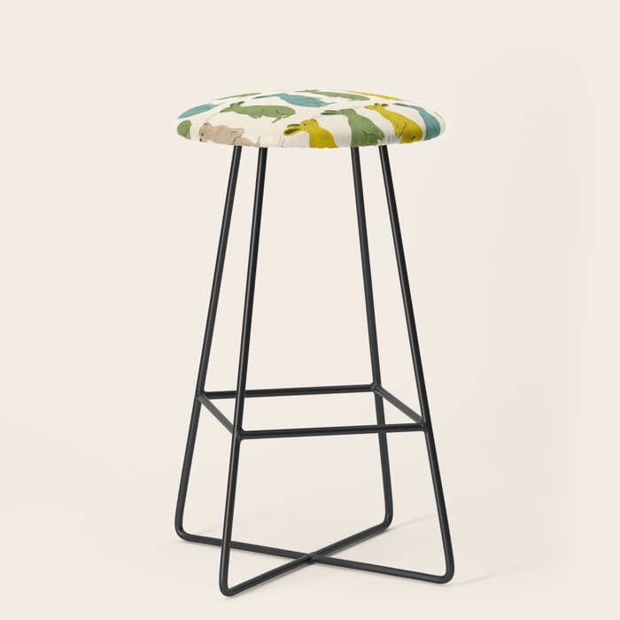Rows Of Rabbits Stool Gallery Image 1