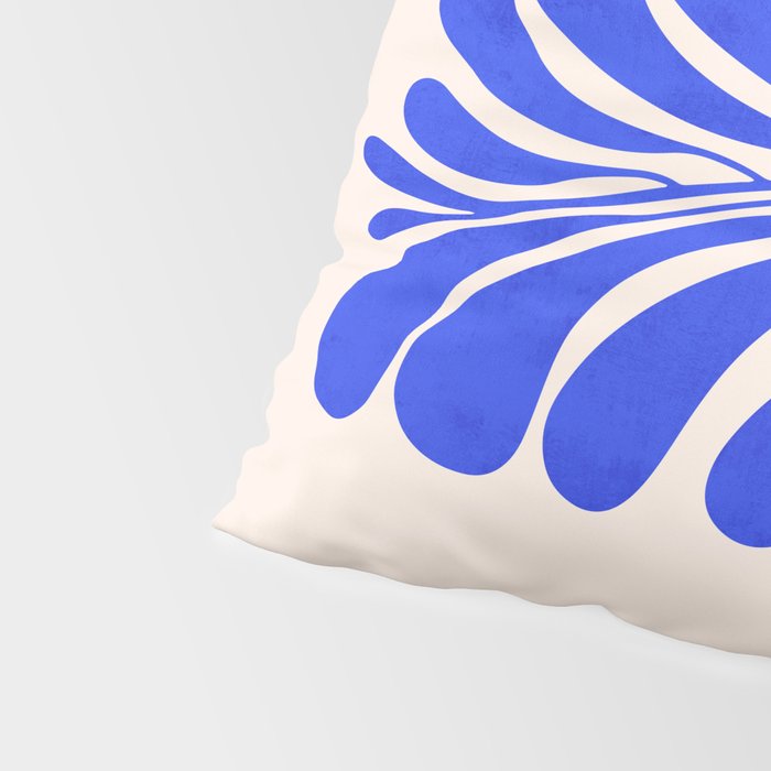 Electrik Blue Ferns: Matisse Edition Pillow Sham Gallery Image 4