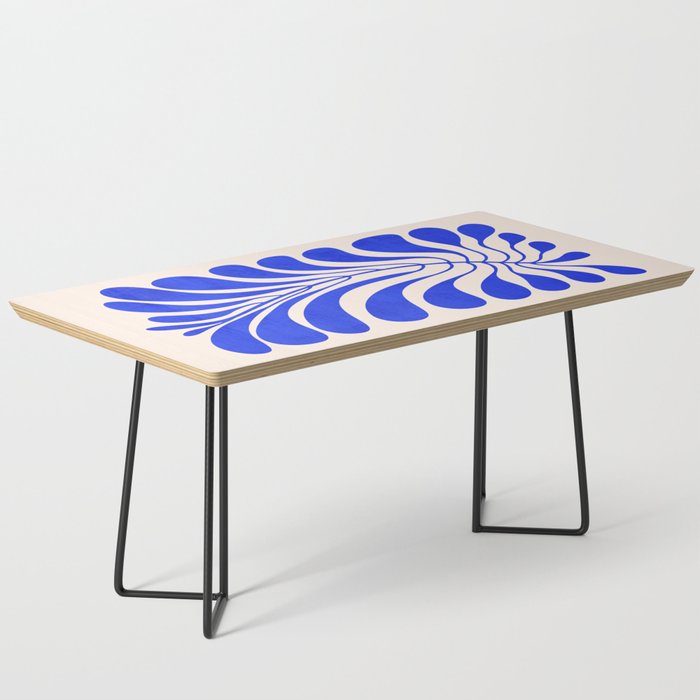 Electrik Blue Ferns: Matisse Edition Coffee Table Gallery Image 1