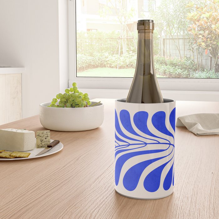 Electrik Blue Ferns: Matisse Edition Wine Chiller Gallery Image 4