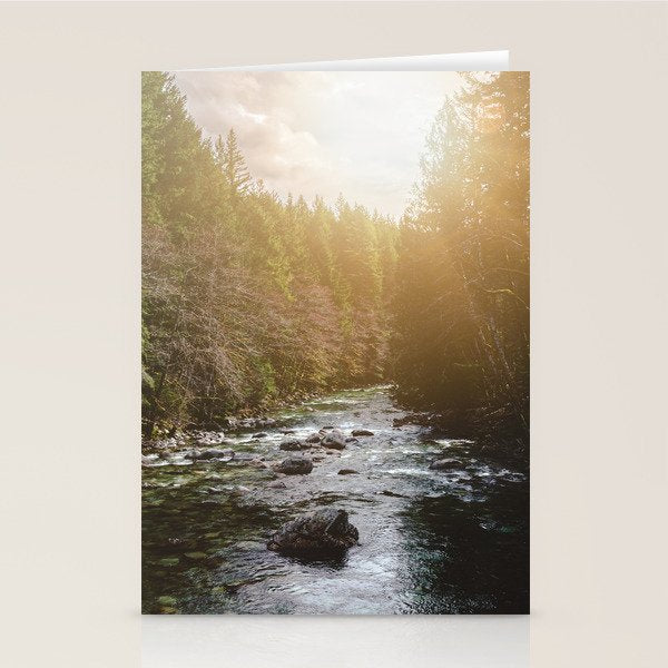 A Pacific Northwest River Adventure - 64/365 Nature Photography Stationery Card Gallery Image 1