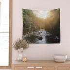 A Pacific Northwest River Adventure - 64/365 Nature Photography Wall Tapestry Gallery Image 2