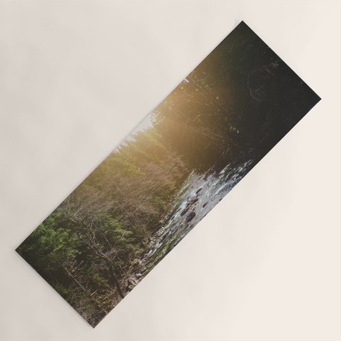 A Pacific Northwest River Adventure - 64/365 Nature Photography Yoga Mat Gallery Image 1