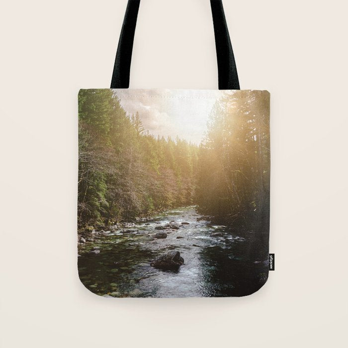A Pacific Northwest River Adventure - 64/365 Nature Photography Tote Bag Gallery Image 1