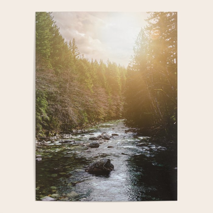 A Pacific Northwest River Adventure - 64/365 Nature Photography Poster Gallery Image 1