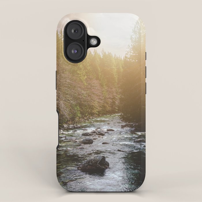 A Pacific Northwest River Adventure - 64/365 Nature Photography iPhone Case Gallery Image 1