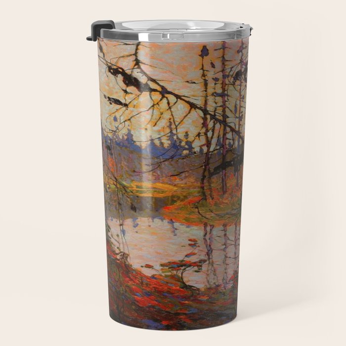 Tom Thomson Northern River 1915 Canadian Landscape Artist Travel Mug Gallery Image 3