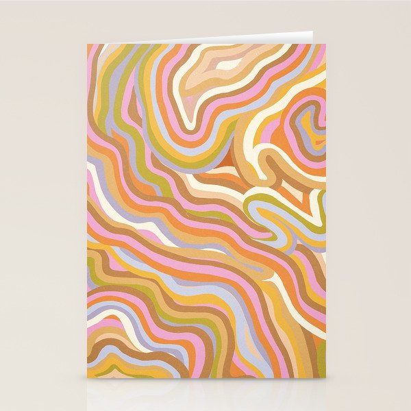Liquid Marble Stationery Card Gallery Image 2