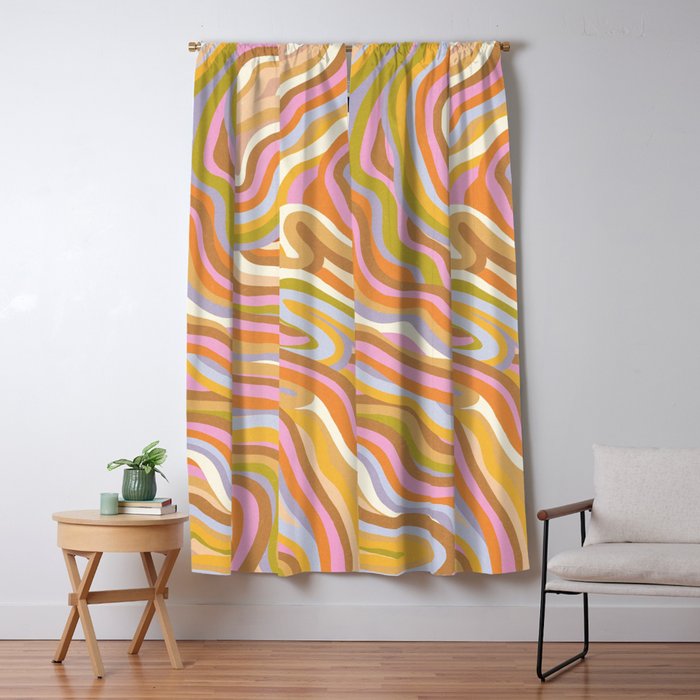 Liquid Marble Window Curtain Gallery Image 1