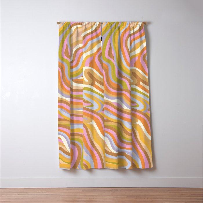 Liquid Marble Window Curtain Gallery Image 3