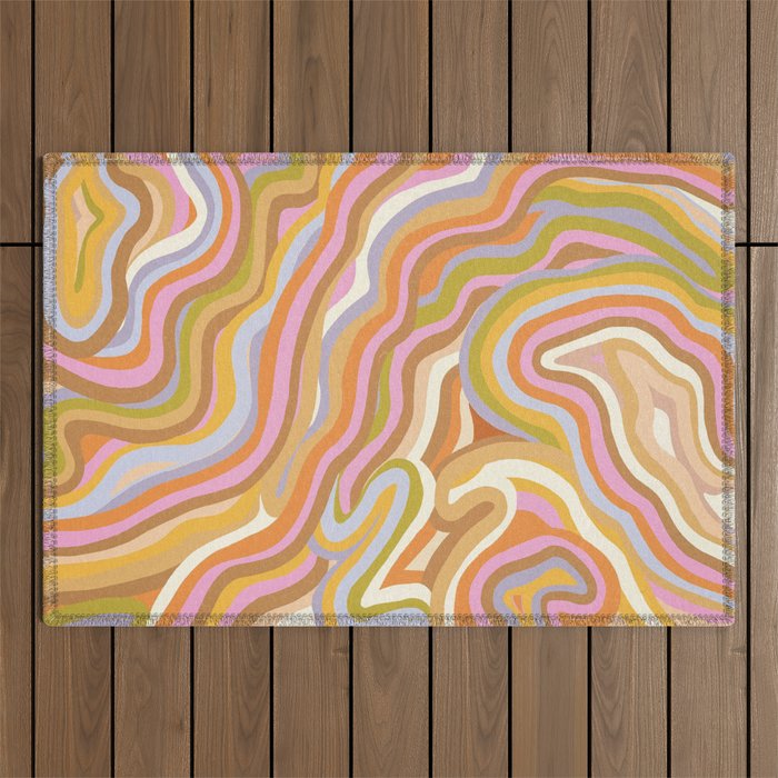 Liquid Marble Outdoor Rug Gallery Image 1