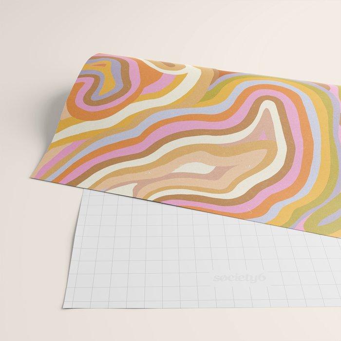 Liquid Marble Wrapping Paper Gallery Image 2
