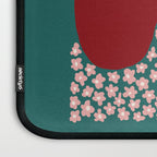 Happy Retro flower vase 1 Laptop Sleeve Gallery Image 3