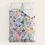 Crystals and Gems Splash Pink Blue Comforter Gallery Image 6