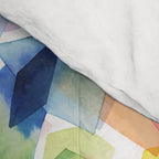 Crystals and Gems Splash Pink Blue Comforter Gallery Image 4