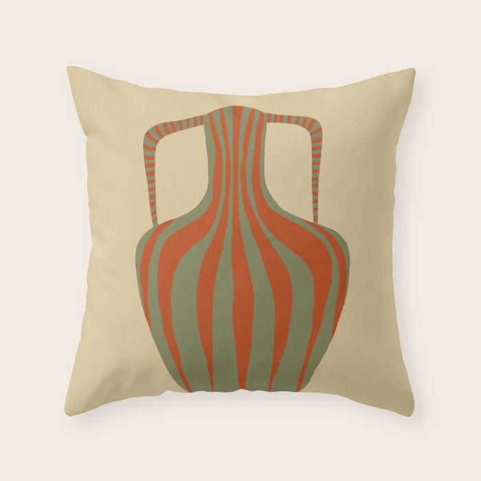 Minimal Pottery 3 Throw Pillow Gallery Image 6