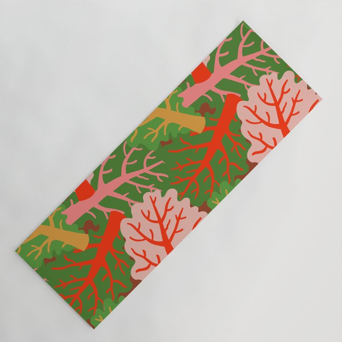 FARMFOLK COLLARD GARDEN Yoga Mat Gallery Image 1