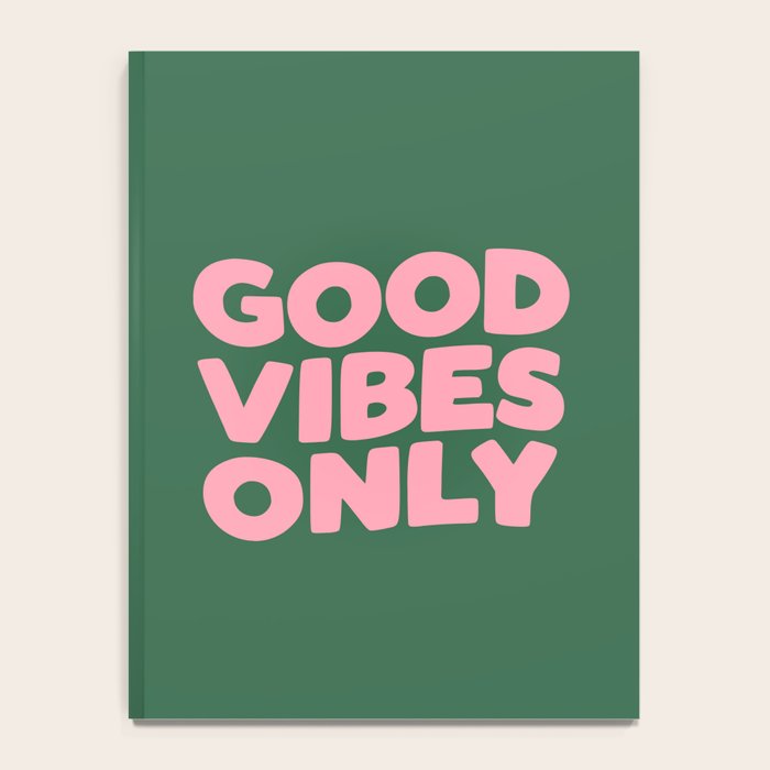 Good Vibes Only Notebook Gallery Image 4