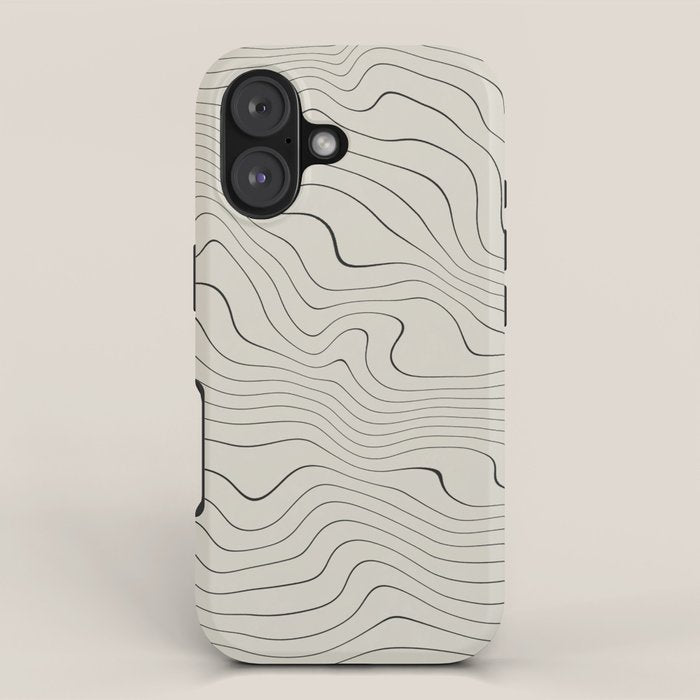 Line Distortion #1 iPhone Case Gallery Image 1