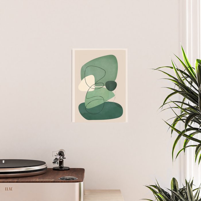 Floating Abstraction 10 Poster Gallery Image 2