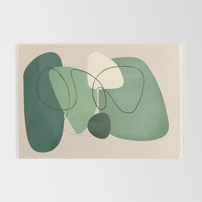 Floating Abstraction 10 Rug Gallery Image 2