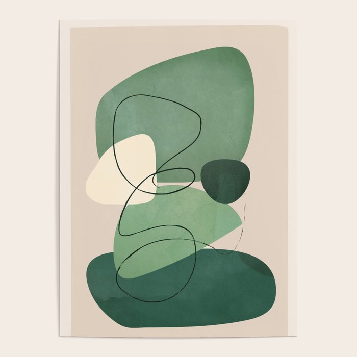 Floating Abstraction 10 Poster Gallery Image 4