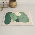 Floating Abstraction 10 Rug Gallery Image 1