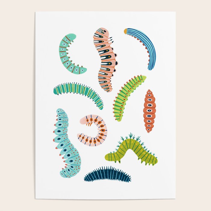 Chubby Caterpillars Poster Gallery Image 1
