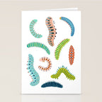 Chubby Caterpillars Stationery Card Gallery Image 2