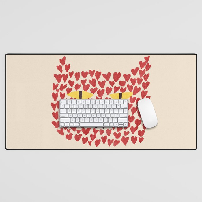 Love thy cat Desk Mat Gallery Image 1