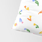 Colorful flower art patterm Pillow Sham Gallery Image 4