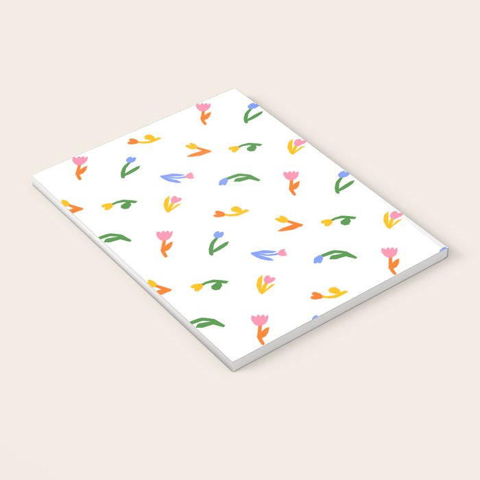 Colorful flower art patterm Notebook Gallery Image 3