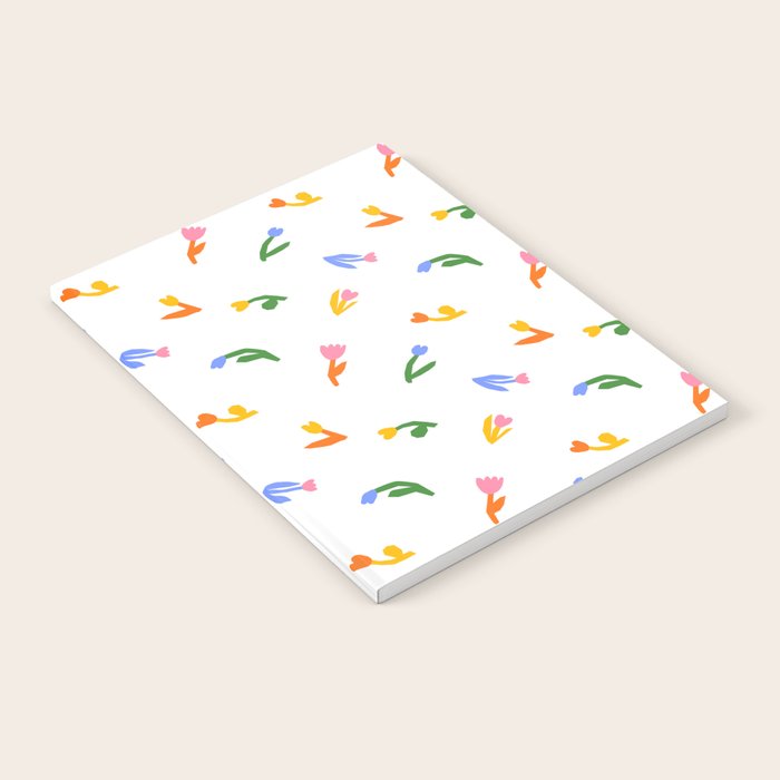 Colorful flower art patterm Notebook Gallery Image 2