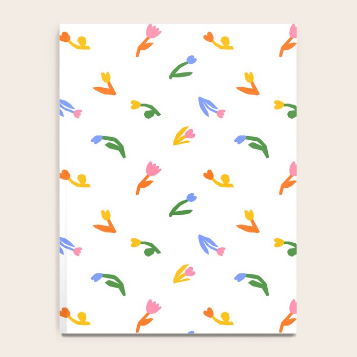 Colorful flower art patterm Notebook Gallery Image 4