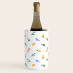 Colorful flower art patterm Wine Chiller Gallery Image 2