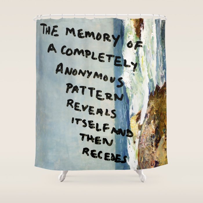 Composition 495 Shower Curtain Gallery Image 1