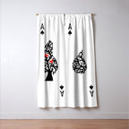 Ace of spade Window Curtain Gallery Image 3