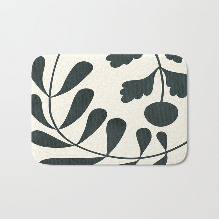 Abstract-botanical 42-3 Bath Mat Gallery Image 1