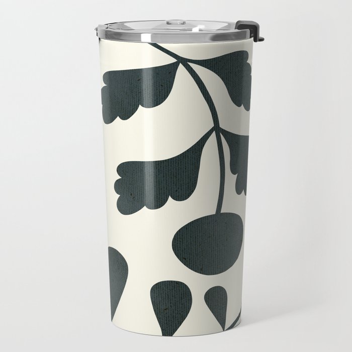 Abstract-botanical 42-3 Travel Mug Gallery Image 2