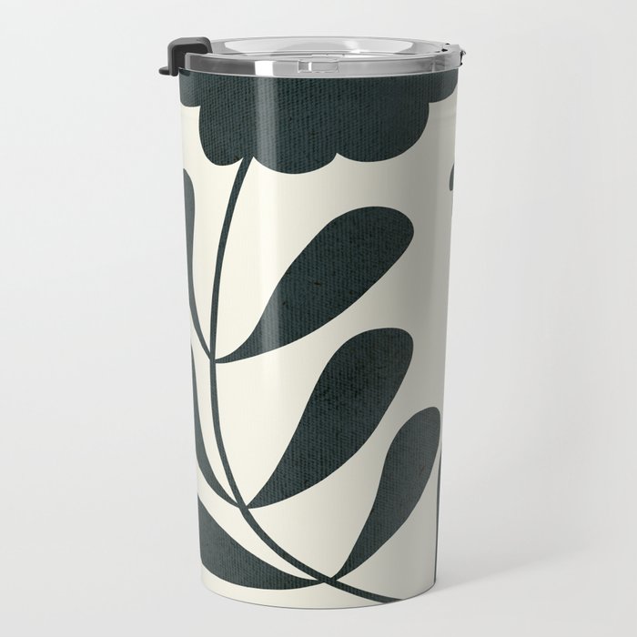 Abstract-botanical 42-3 Travel Mug Gallery Image 3