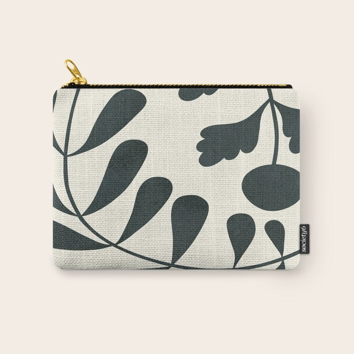 Abstract-botanical 42-3 Carry All Pouch Gallery Image 1