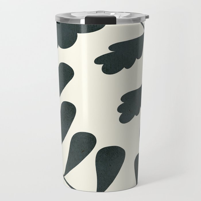 Abstract-botanical 42-3 Travel Mug Gallery Image 1