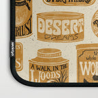 Vagabondâs Cupboard - gold, black, and cream  Laptop Sleeve Gallery Image 3