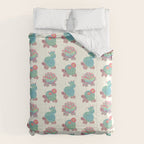 Cactus tortoise Comforter Gallery Image 6